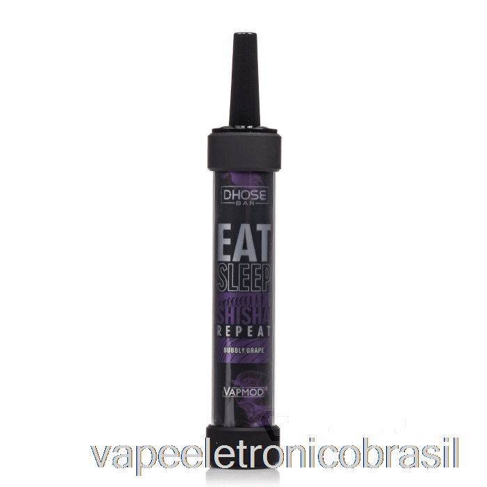 Vape Eletrônico Vapmod Dhose Bar 12000 Uva Borbulhante Descartável